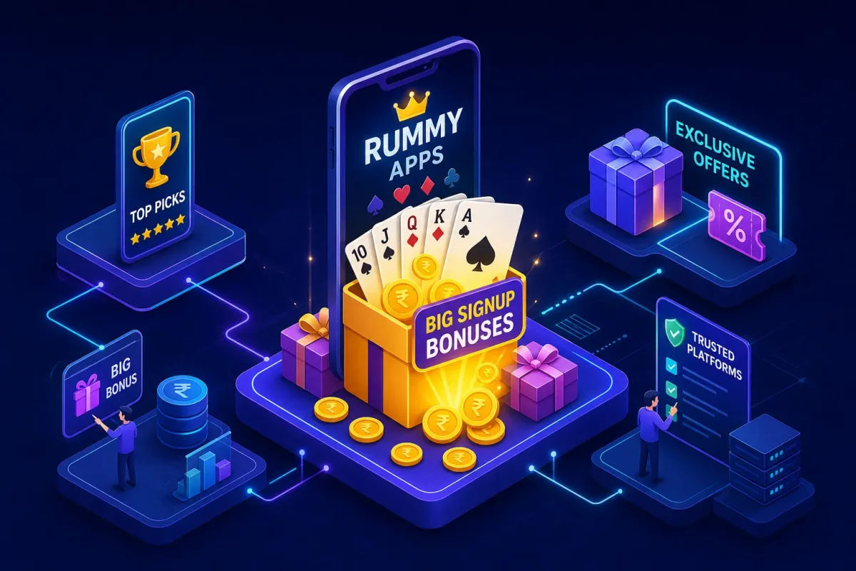 Top Rummy Noble app picks with the biggest signup bonuses